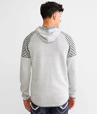 Crossover Hooded Sweater