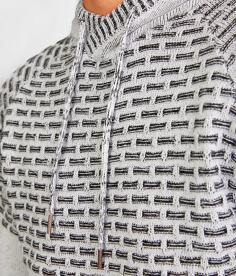 Crossover Hooded Sweater
