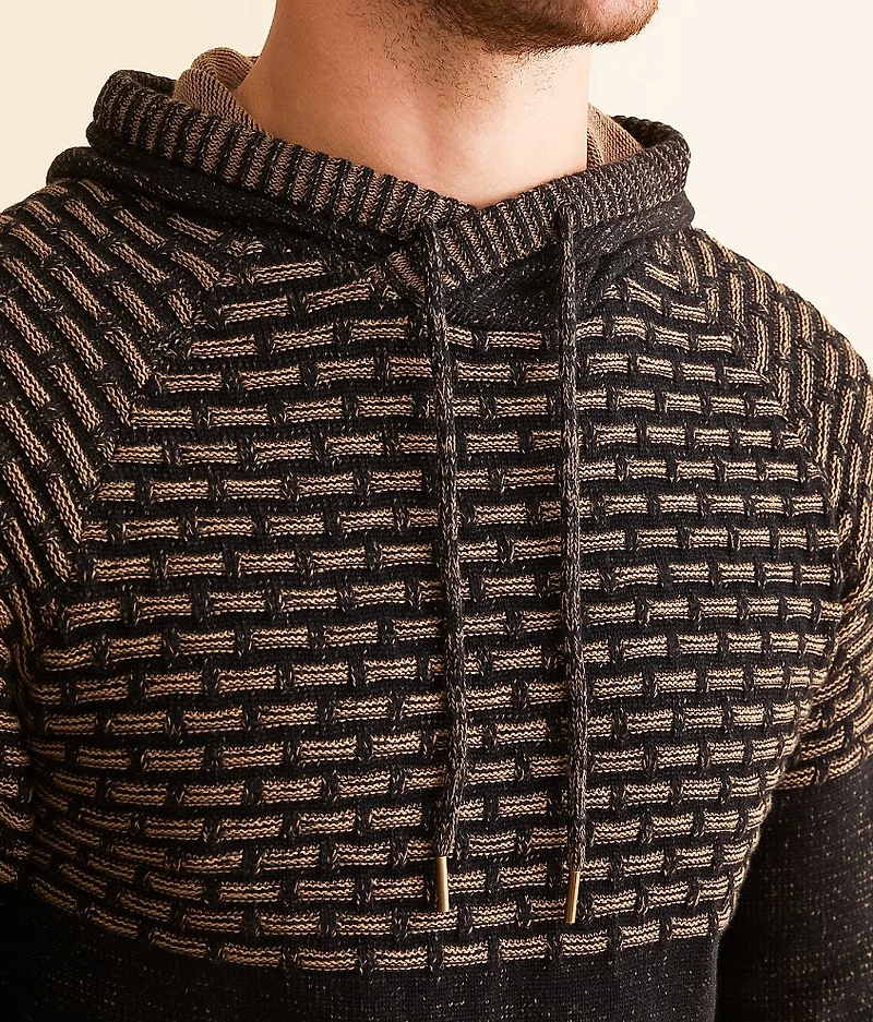 Crossover Hooded Sweater