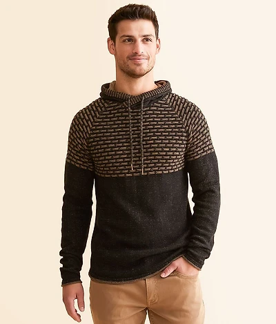 Crossover Hooded Sweater