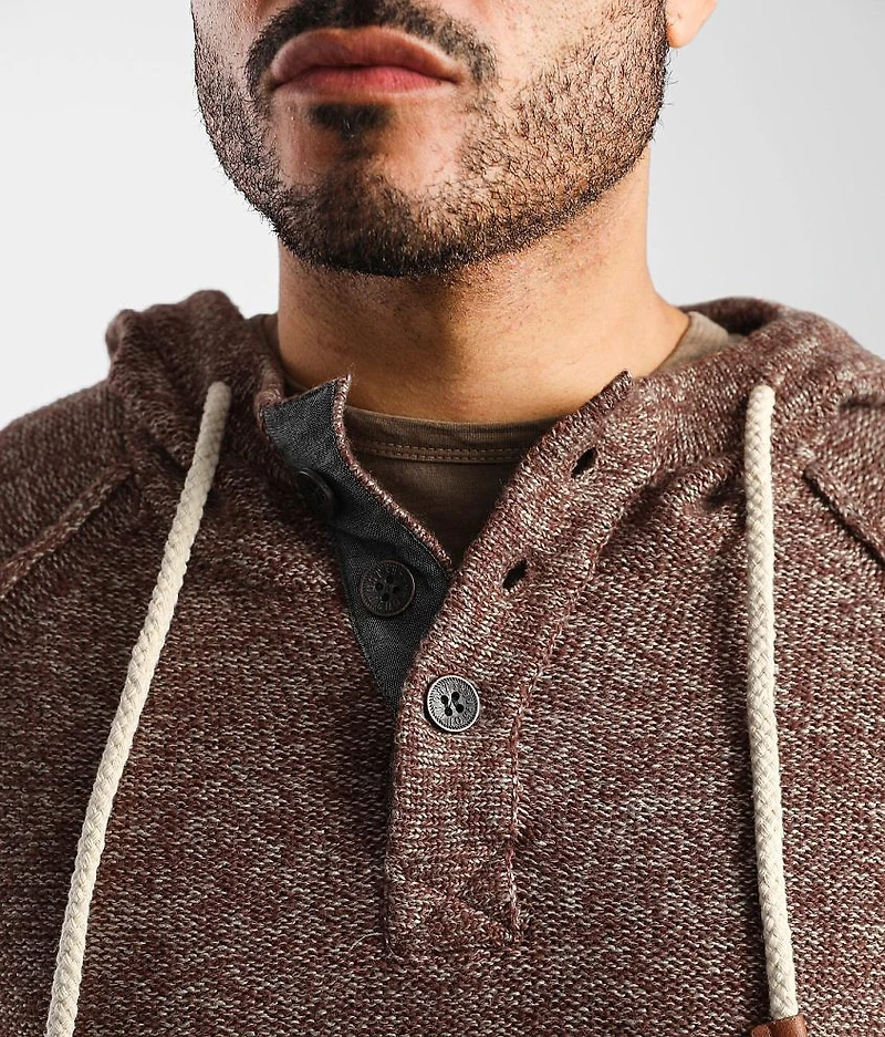 Hooded Henley Sweater