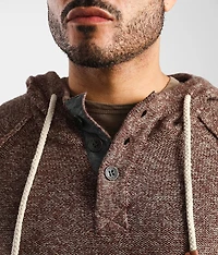 Hooded Henley Sweater
