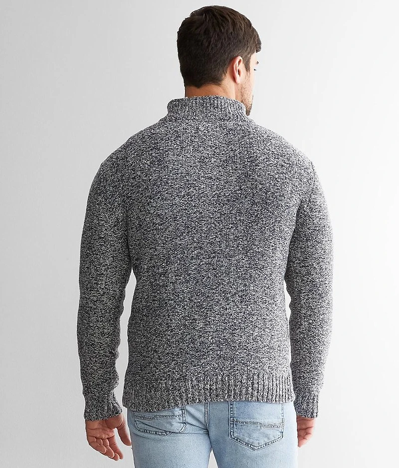 Cable Knit Henley Sweater