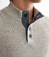 Marled Henley Sweater