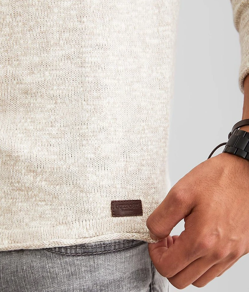 Crossover Hooded Sweater