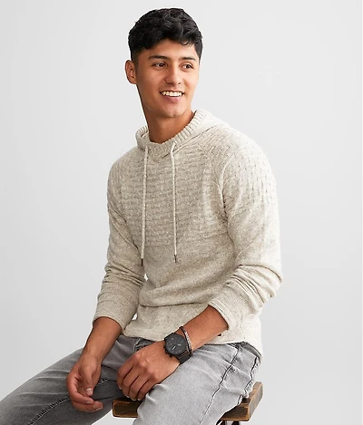 Crossover Hooded Sweater