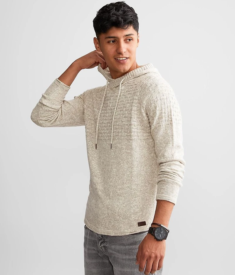 Crossover Hooded Sweater