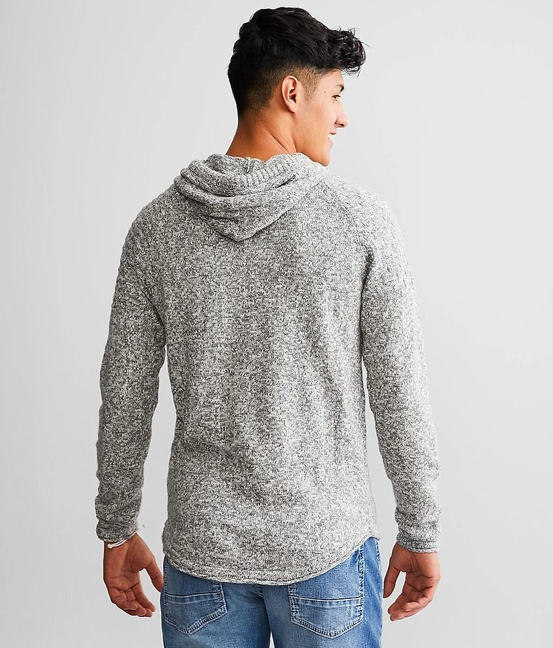 Crossover Hooded Sweater