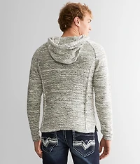 Hooded Henley Sweater