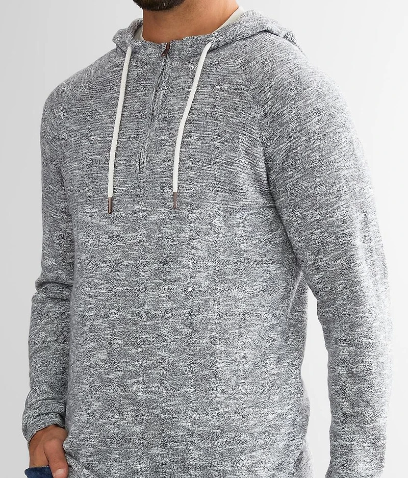 Quarter Zip Hooded Sweater