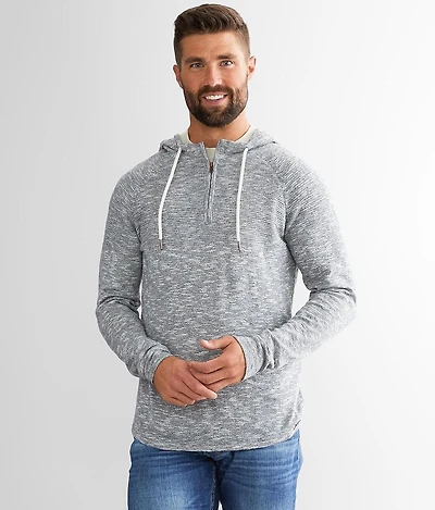 Quarter Zip Hooded Sweater
