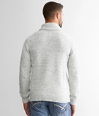 Crossover Shawl Sweater