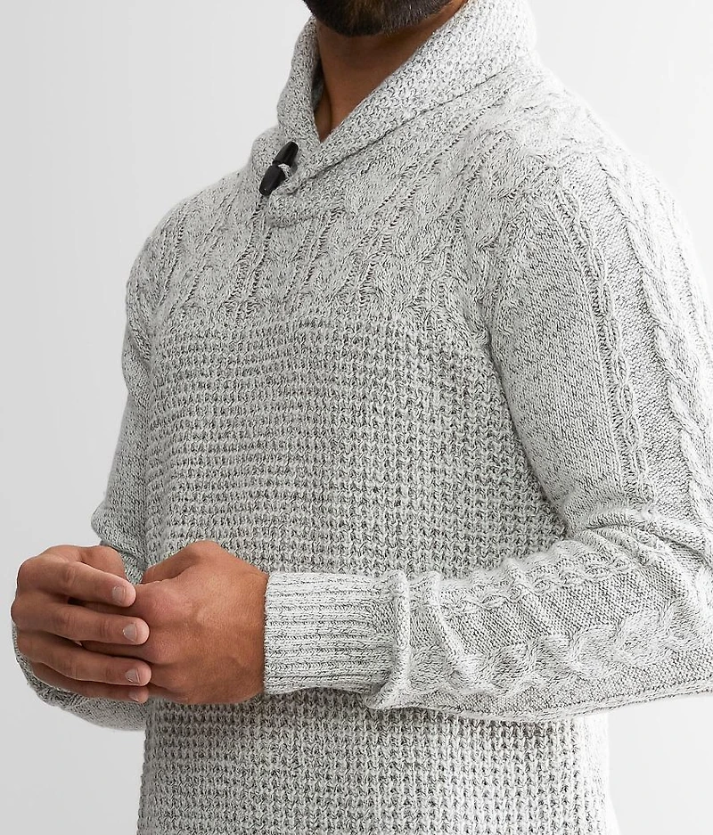 Crossover Shawl Sweater
