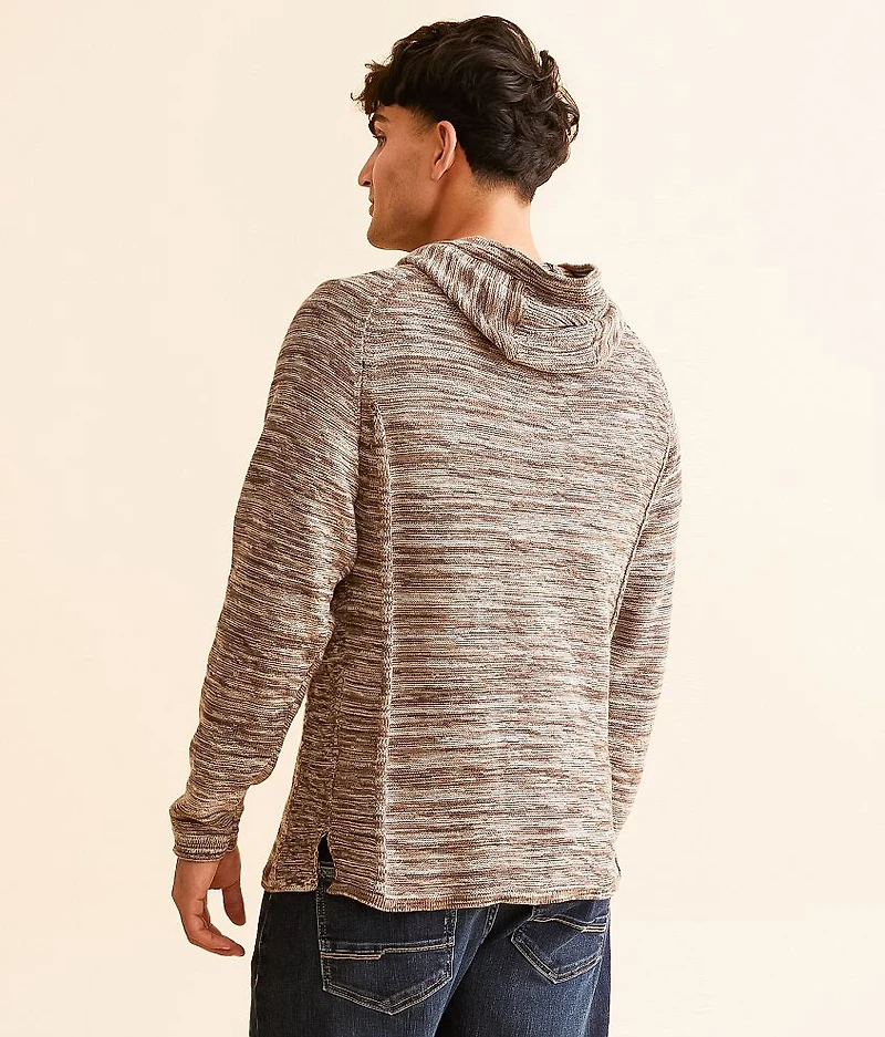 Hooded Henley Sweater
