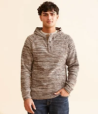 Hooded Henley Sweater