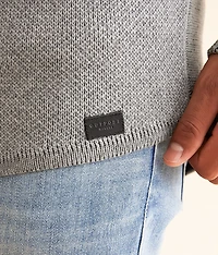 Hooded Henley Sweater