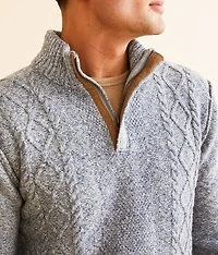 Quarter Zip Sweater