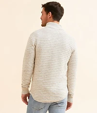 Mixed Yarn Textured Sweater
