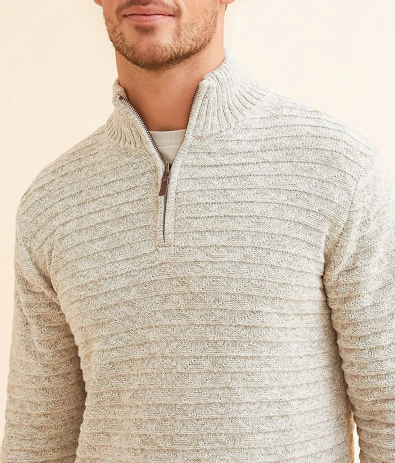 Mixed Yarn Textured Sweater