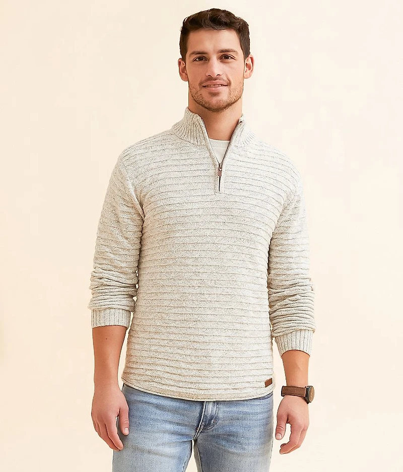Mixed Yarn Textured Sweater