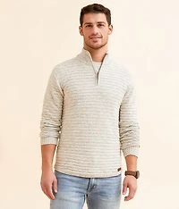 Mixed Yarn Textured Sweater