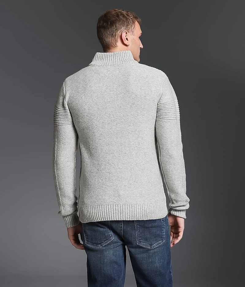 Snap Henley Sweater