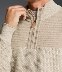 Quarter Zip Sweater