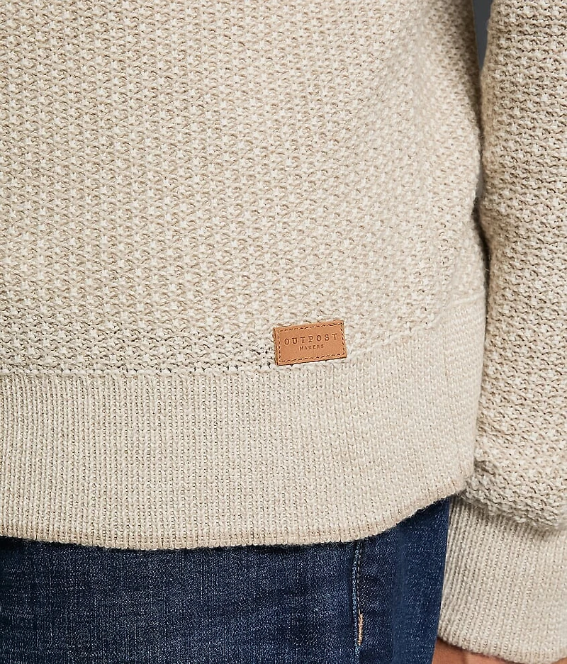 Quarter Zip Sweater