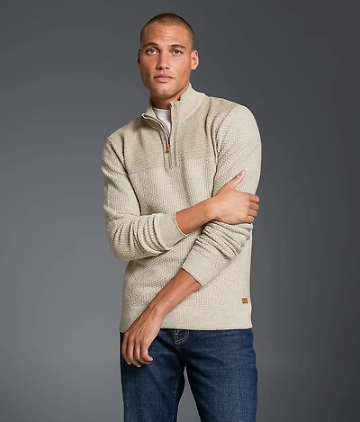 Quarter Zip Sweater