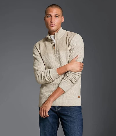 Quarter Zip Sweater