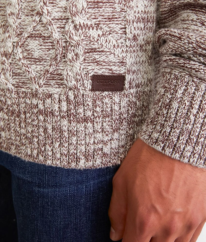 Quarter Zip Sweater