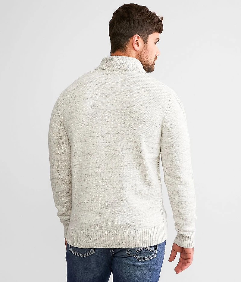 Toggle Shawl Sweater