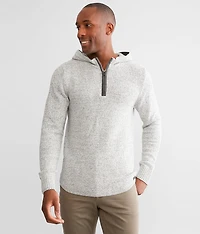 Quarter Zip Hooded Sweater