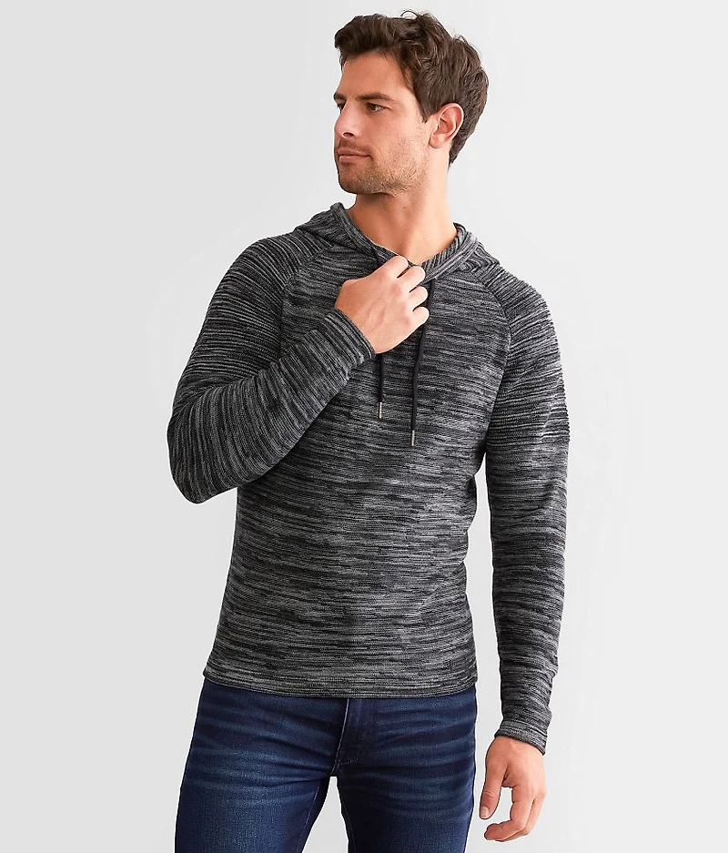 Crossover Hooded Sweater