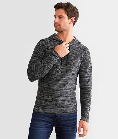 Crossover Hooded Sweater