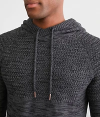 Crossover Hooded Sweater