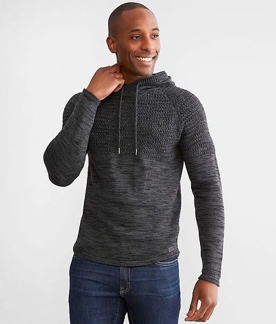 Crossover Hooded Sweater