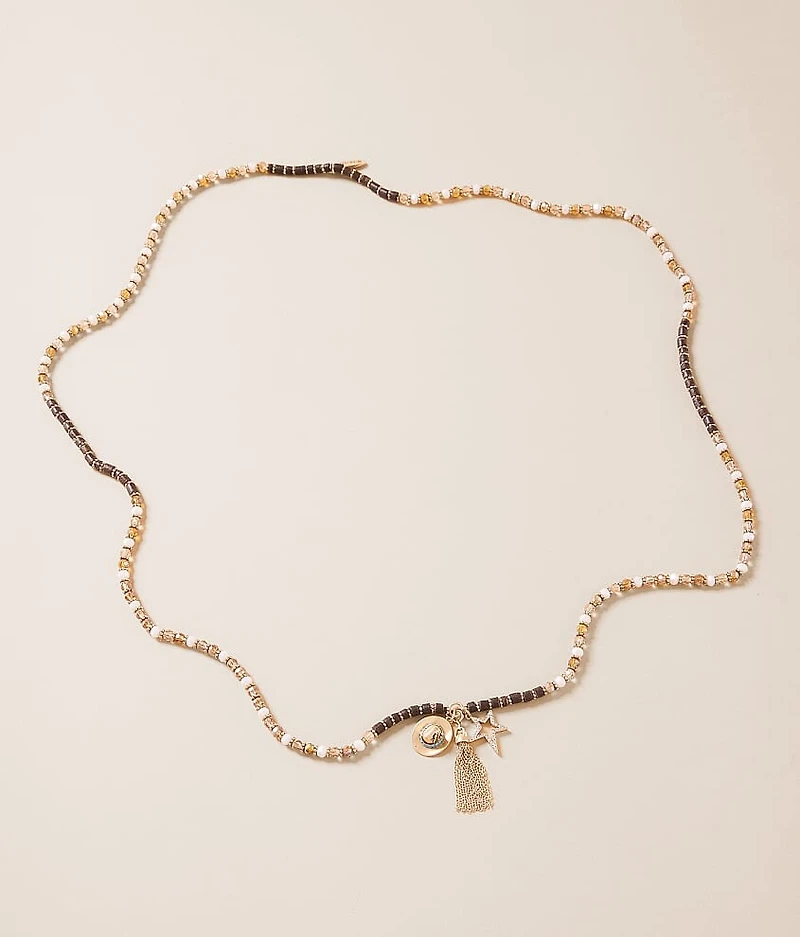 Convertible Beaded Necklace Bracelet