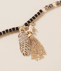 Convertible Beaded Necklace Bracelet