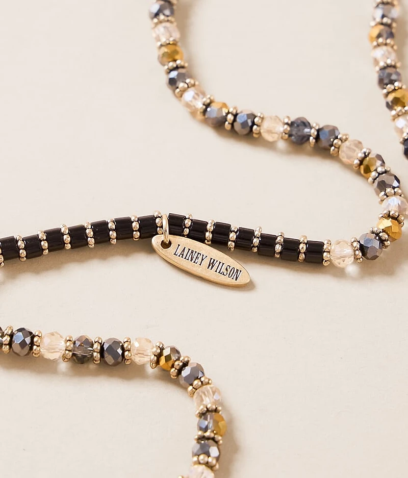 Convertible Beaded Necklace Bracelet