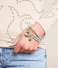 3 Pack Beaded Bracelet Set