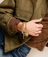 3 Pack Western Charm Bracelet Set