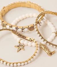 4 Pack Country Heart Bracelet Set