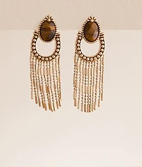 Horseshoe Fringe Earring