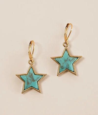 Star Drop Earring