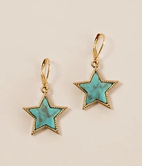 Star Drop Earring