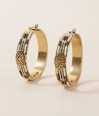 Western Bead Earring