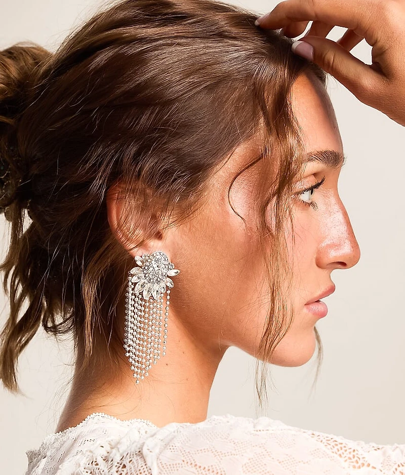 Glitz Fringe Earring