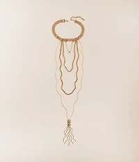 Choker Swag Chain Necklace