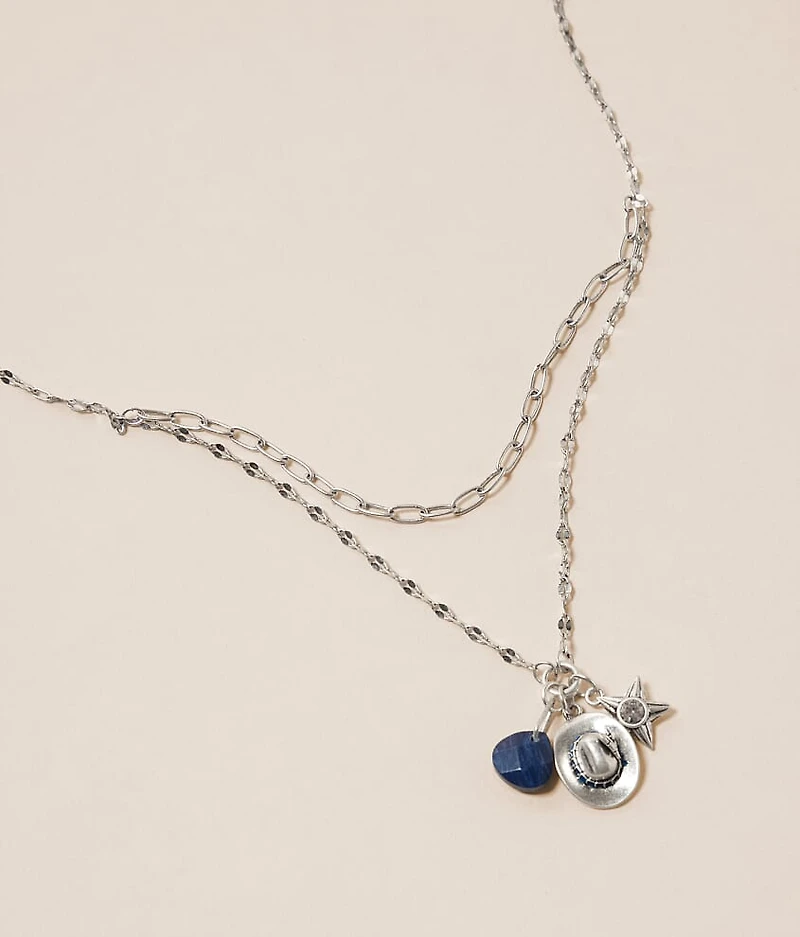 Layered Charm Necklace